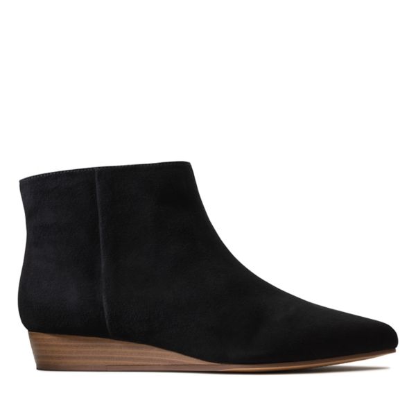 Clarks Womens Sense Belle Ankle Boots Black | UK-4908635